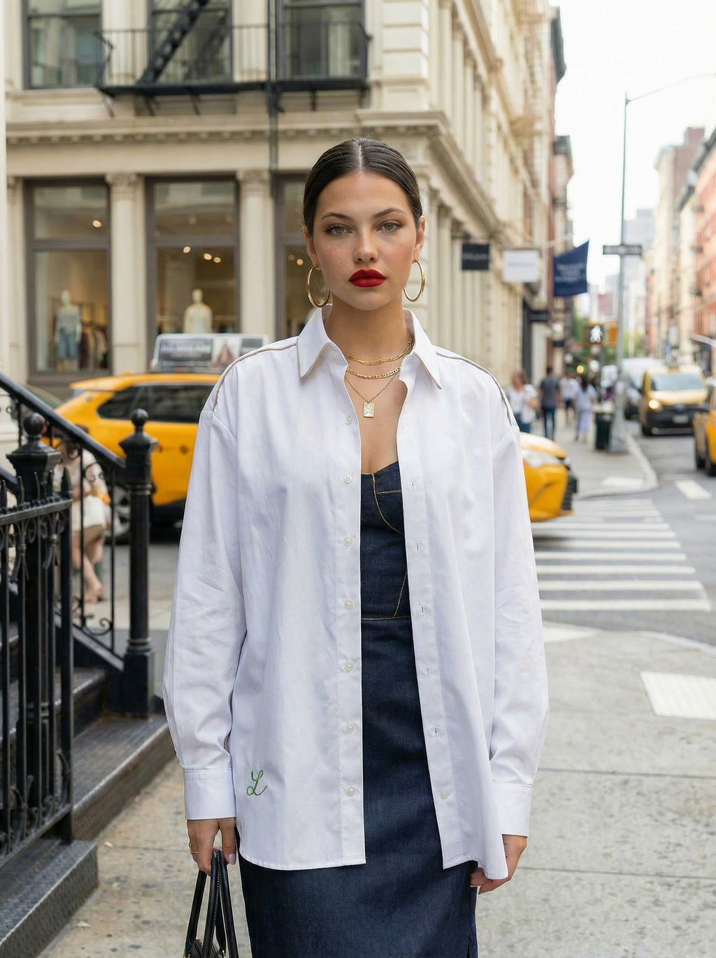 Oversize Cotton Shirt