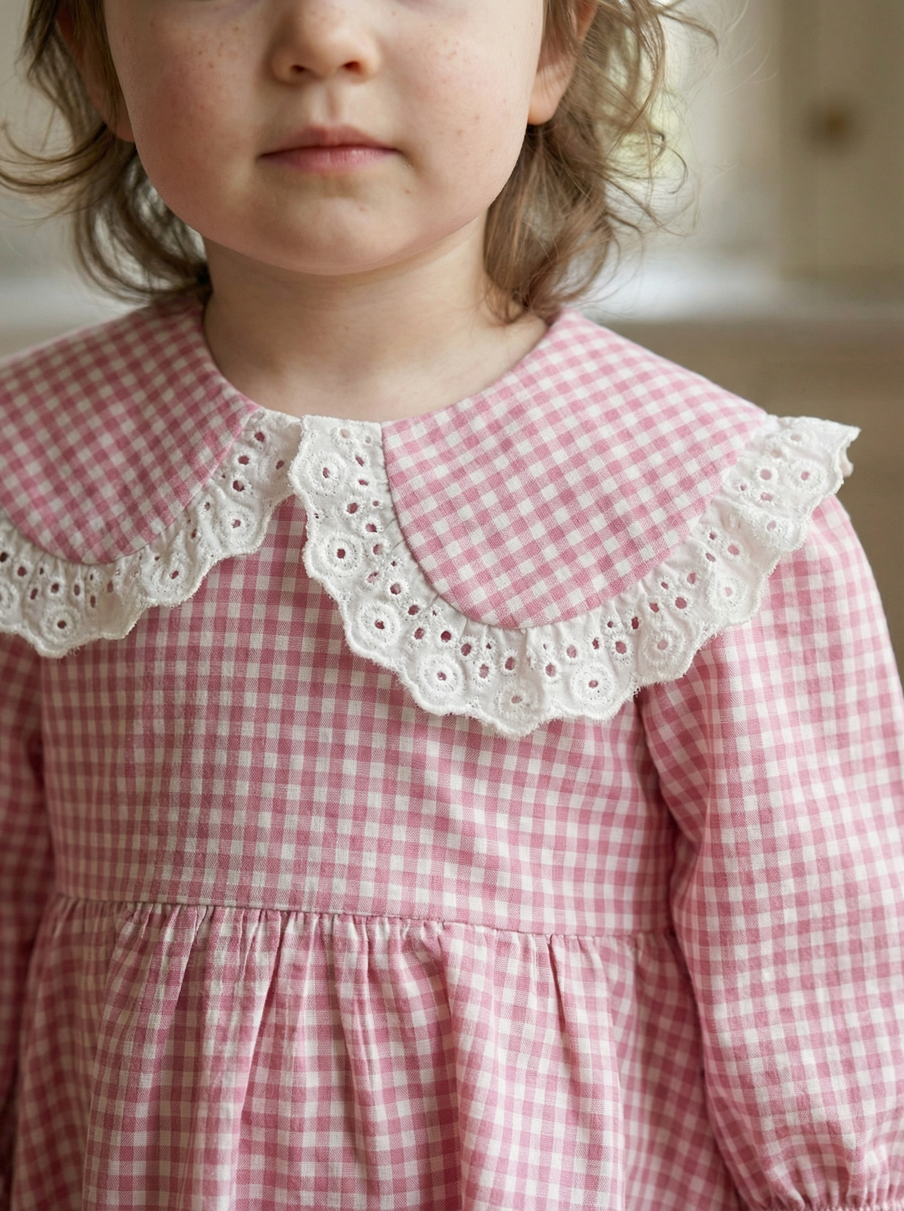 Cotton Pink Sailor Kids Dress
