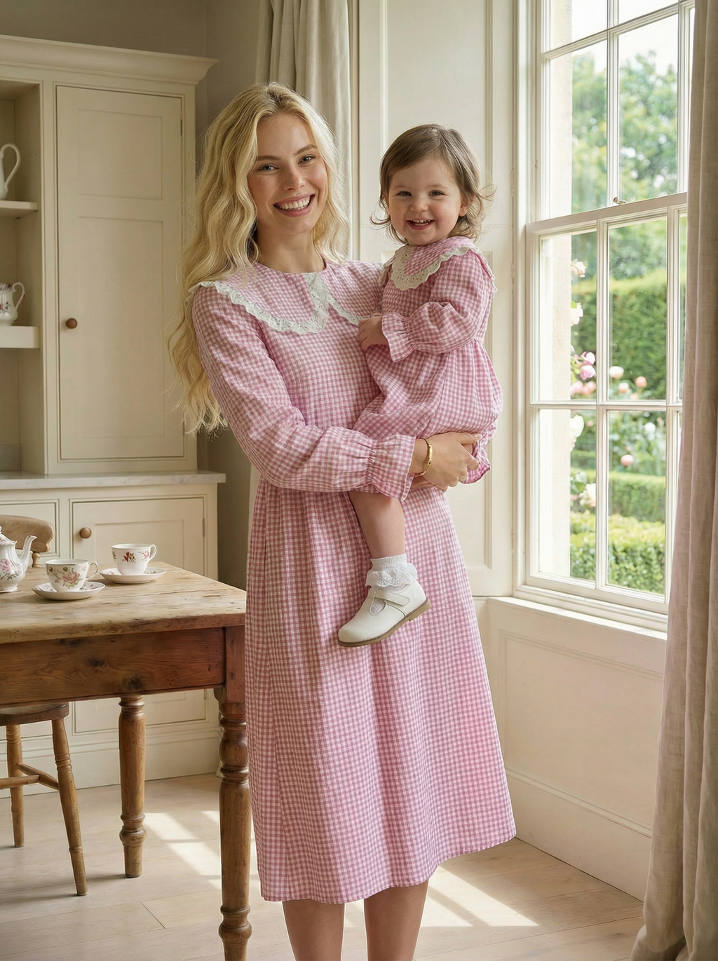 Pink Sailor Family Set