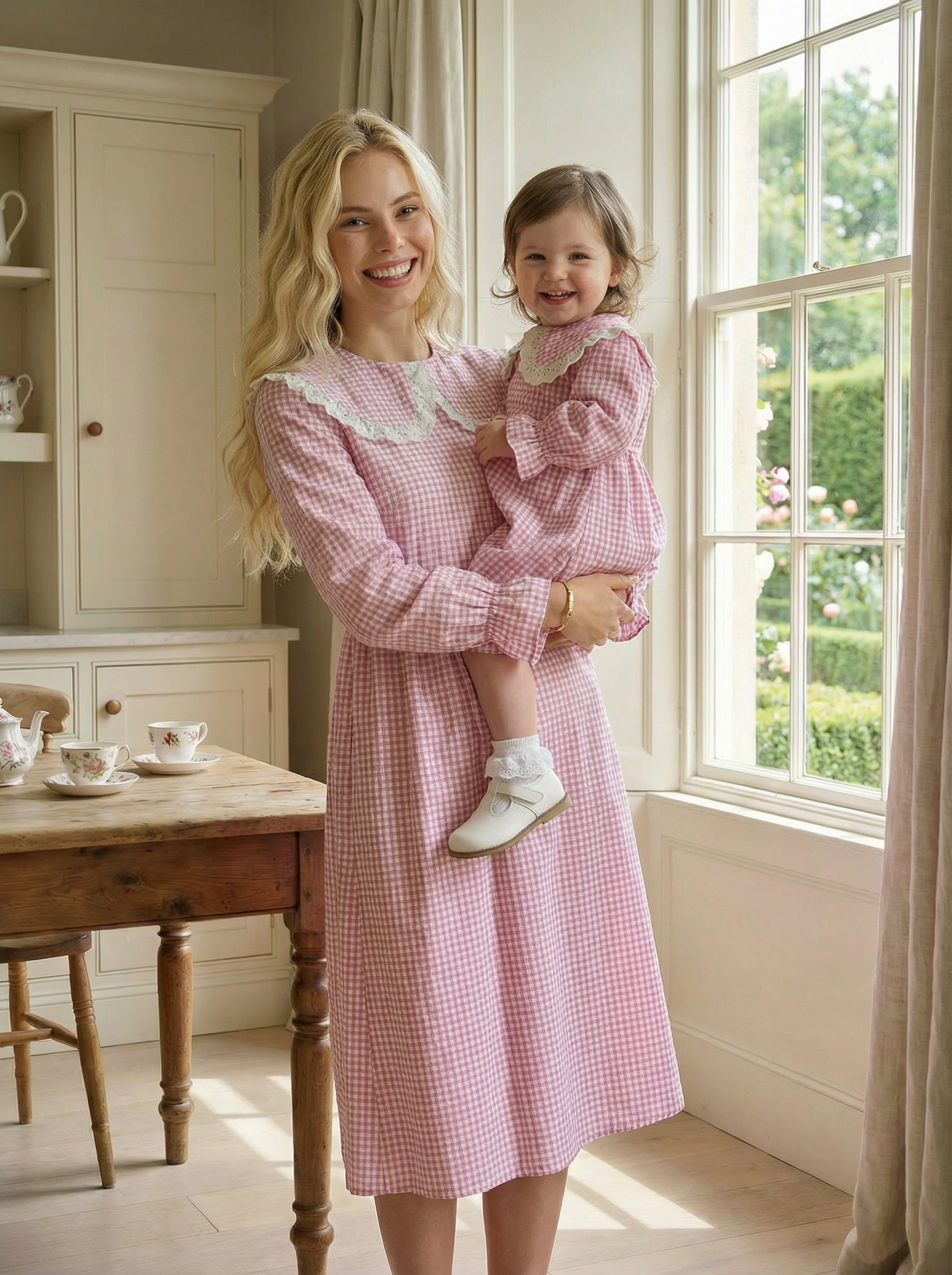 Pink Sailor Family Set