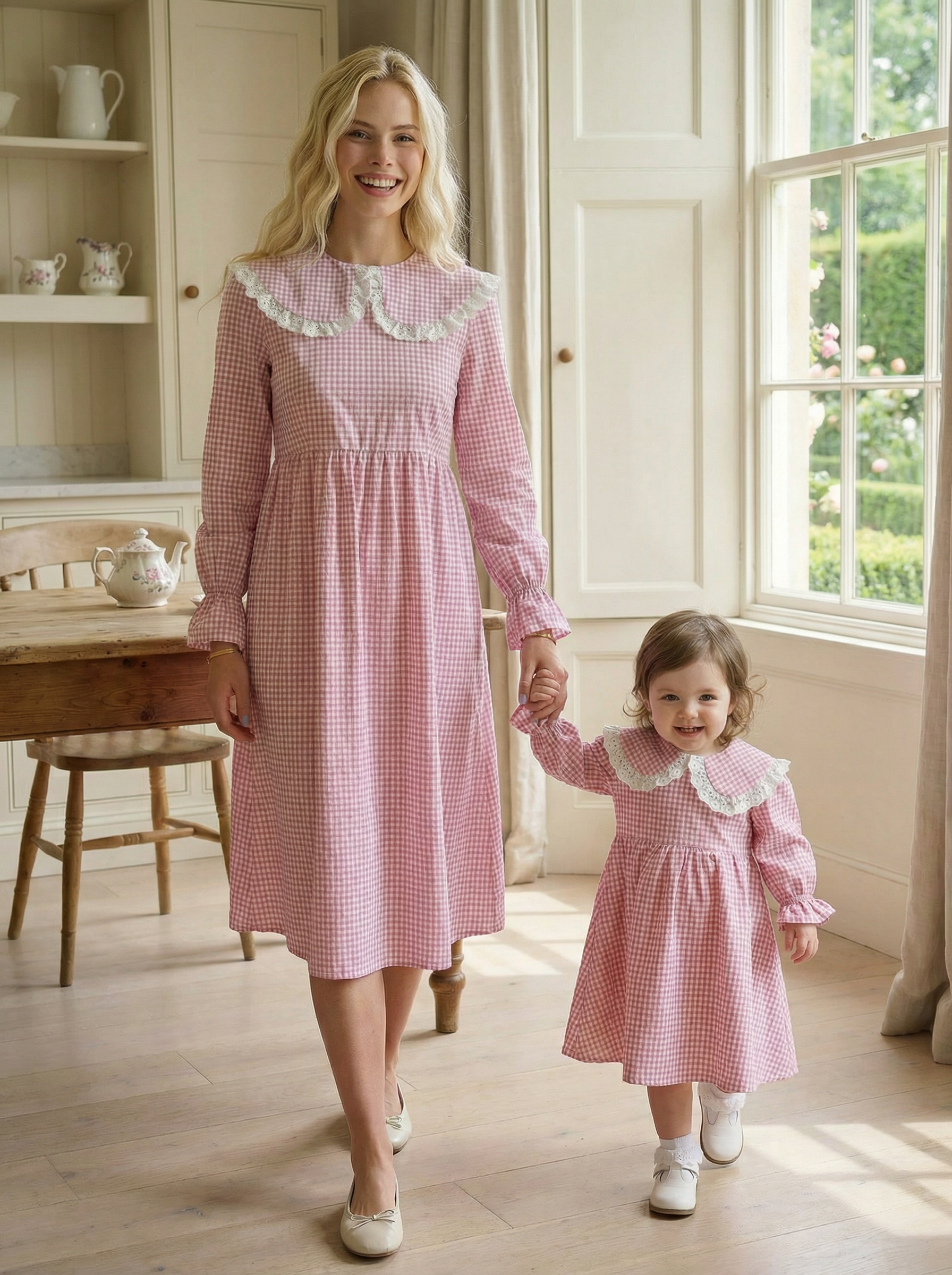 Pink Sailor Family Set